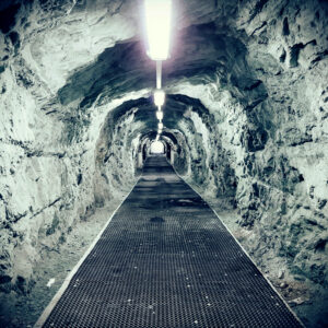 Tunnel near Saas-Fee