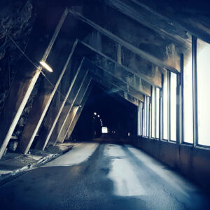 Tunnel nearby Arolla